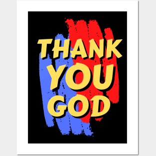 Thank You God | Christian Posters and Art